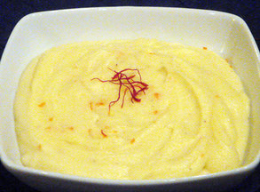 Potato Mash with Saffron, Clementine Juice and Carrot - Purée de Pommes de Terre au Safran, Carottes et Jus de Mandarine