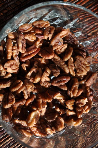 Crispy Cardamom-Brined Pecans