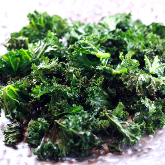 Spicy Crispy Kale with Lime