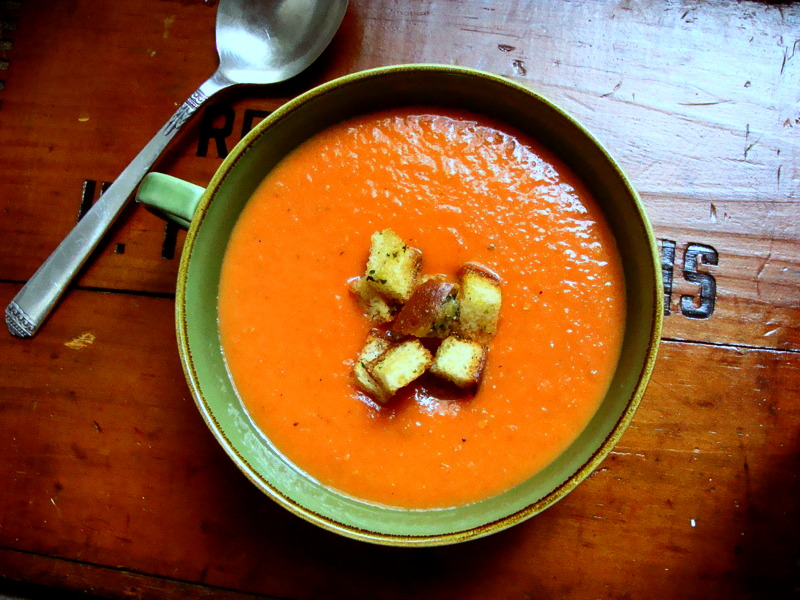 Slow Roasted Tomato Soup