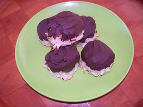 Chocolate  Dipped Coconut Macaroons