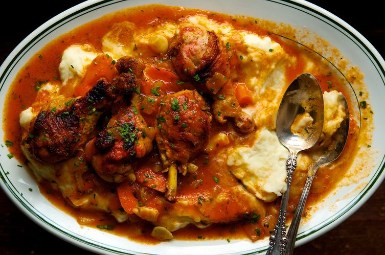 Chicken Legs in Tomato Gravy