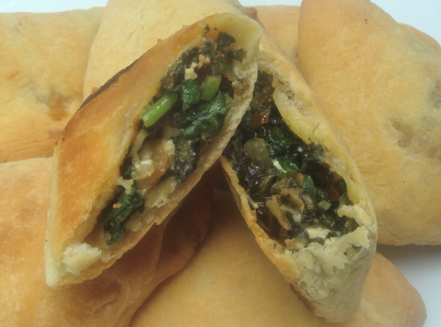 Hand Held Syrian Spinach Pies