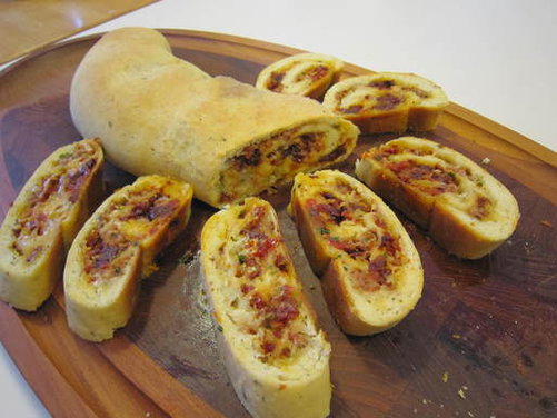 Baked Italian Pizza Roll