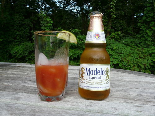 Michelada (aka Bloody Beer)
