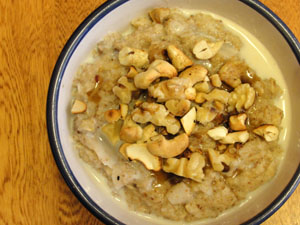How I Start the Day Oatmeal