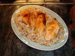 Baked Chicken in Sherried Citrus Juices