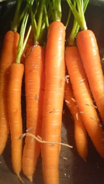 Glazed carrots