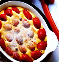 Strawberry Gratin