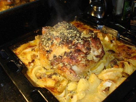 Roasted Curry-Coconut Chicken