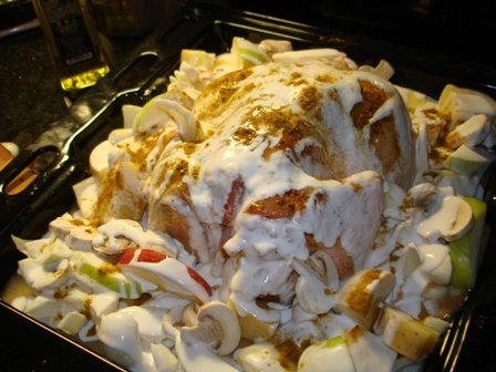 Roasted Curry-Coconut Chicken