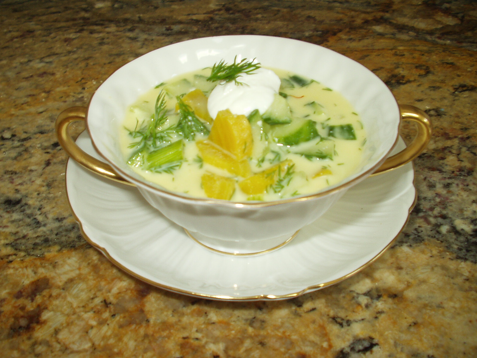 Golden Beet Summer Soup