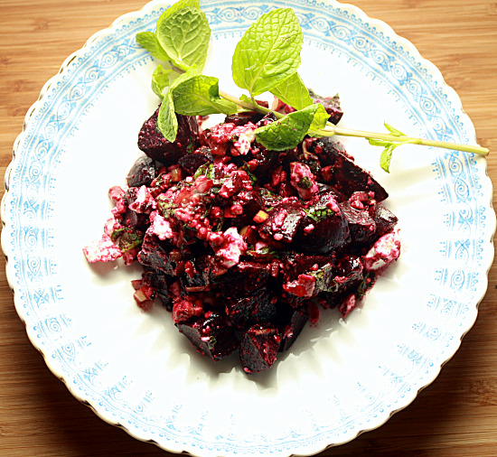 Middle Eastern Roasted Beets
