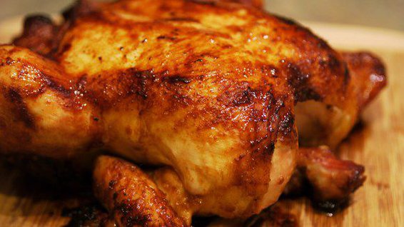 Misoyaki Roast Chicken with Shoyu Onion Sauce