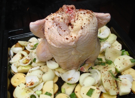Roasted Rosemary-Guinness Chicken
