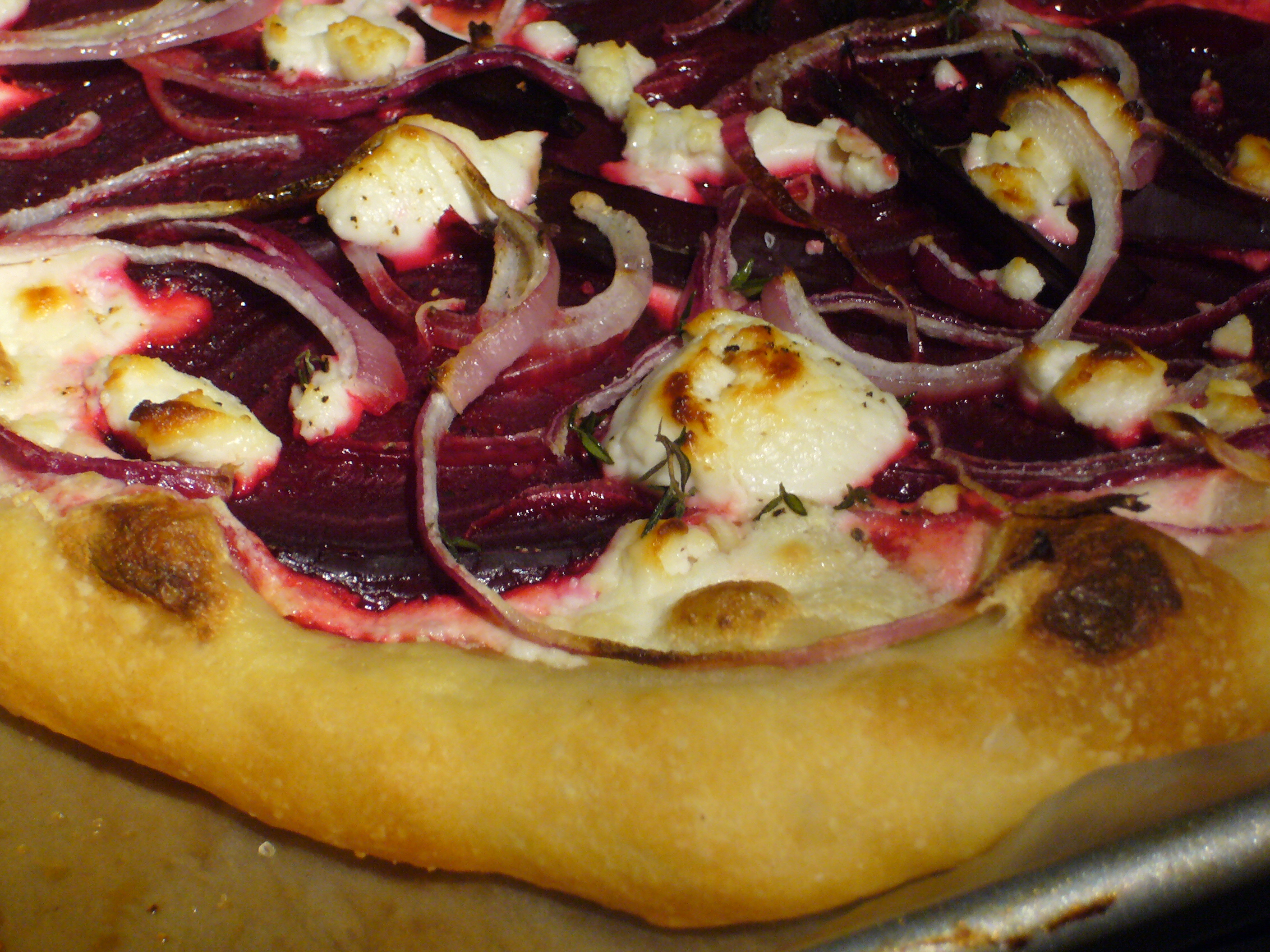 Beet Pizza