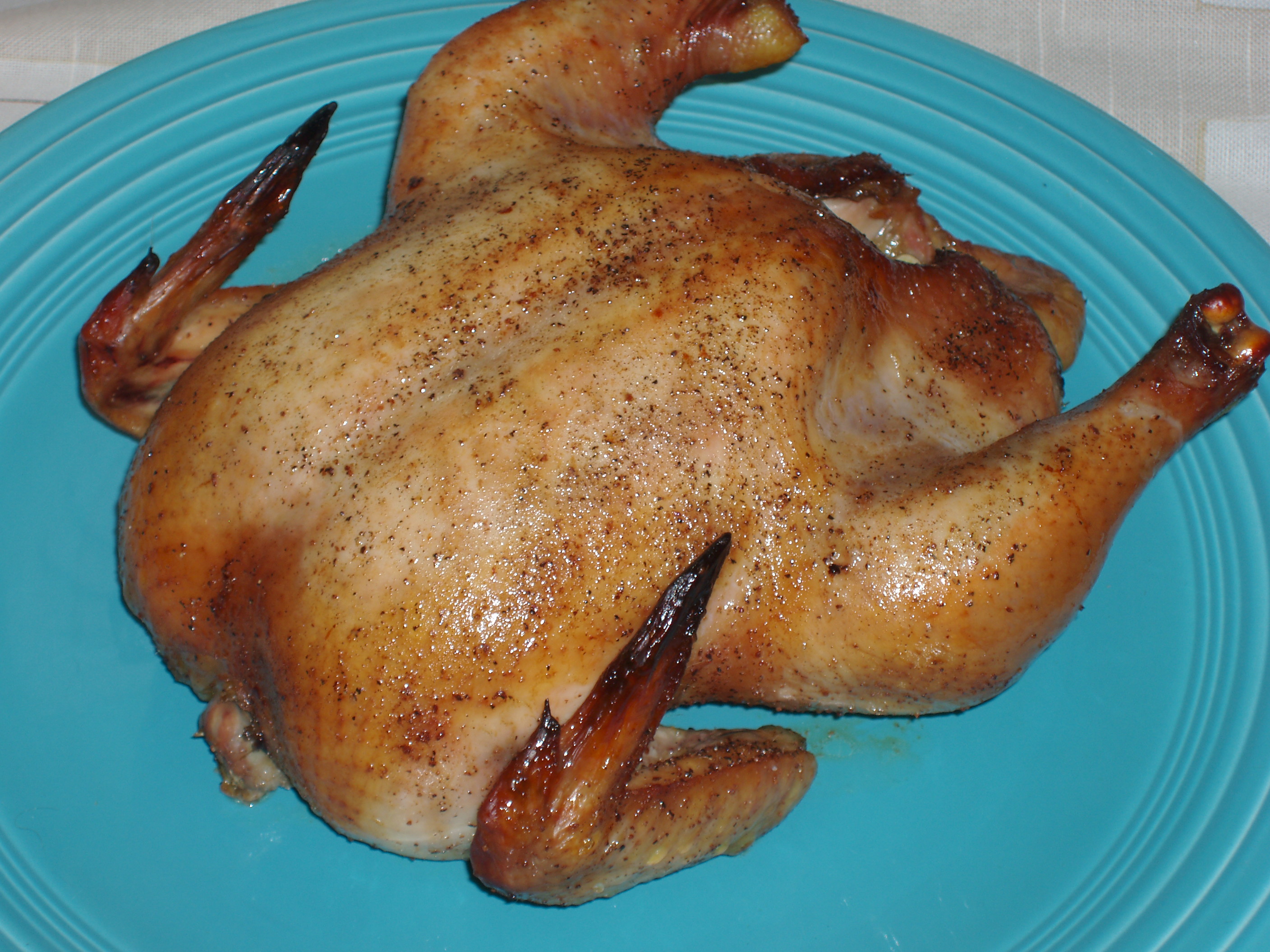 Spiced Cider Brined Chicken with Apple and Tangerine Chutney