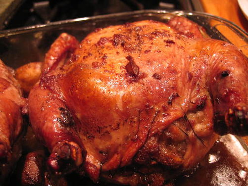 Cornish Game Hens Sewn Up & Stuffed - (Mushroom, Sage & Andouille Sausage Stuffing)