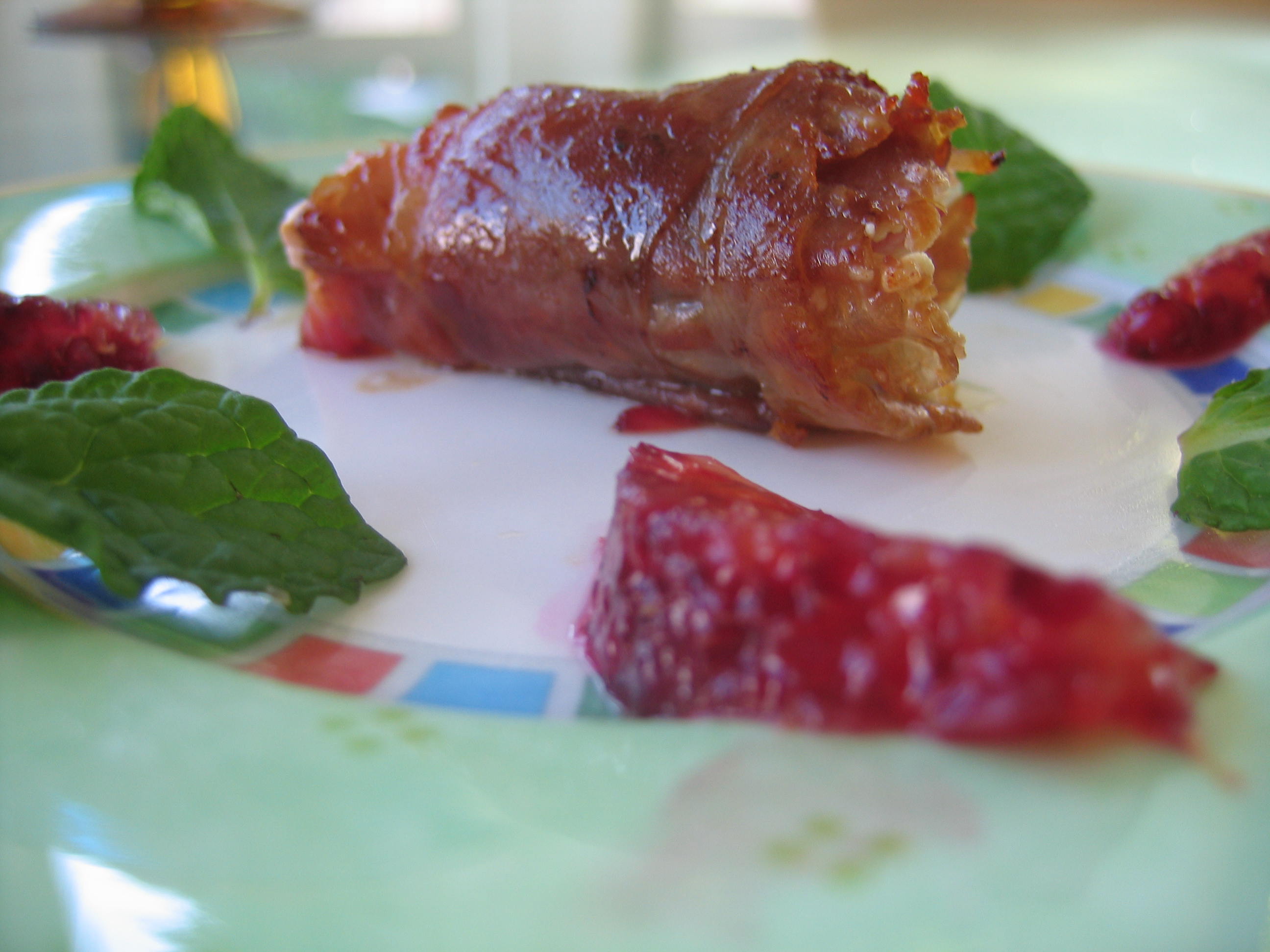 Prosciutto Wraps w/ Feta, Blood Orange & Moroccan Olives