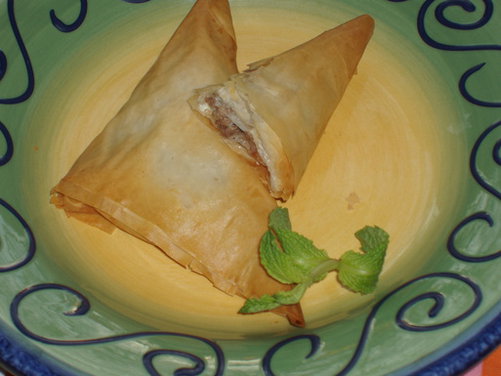 Lamb Phyllo Pockets