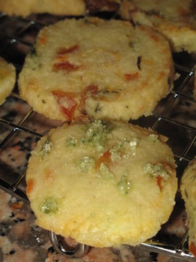 Feta cheese shortbreads