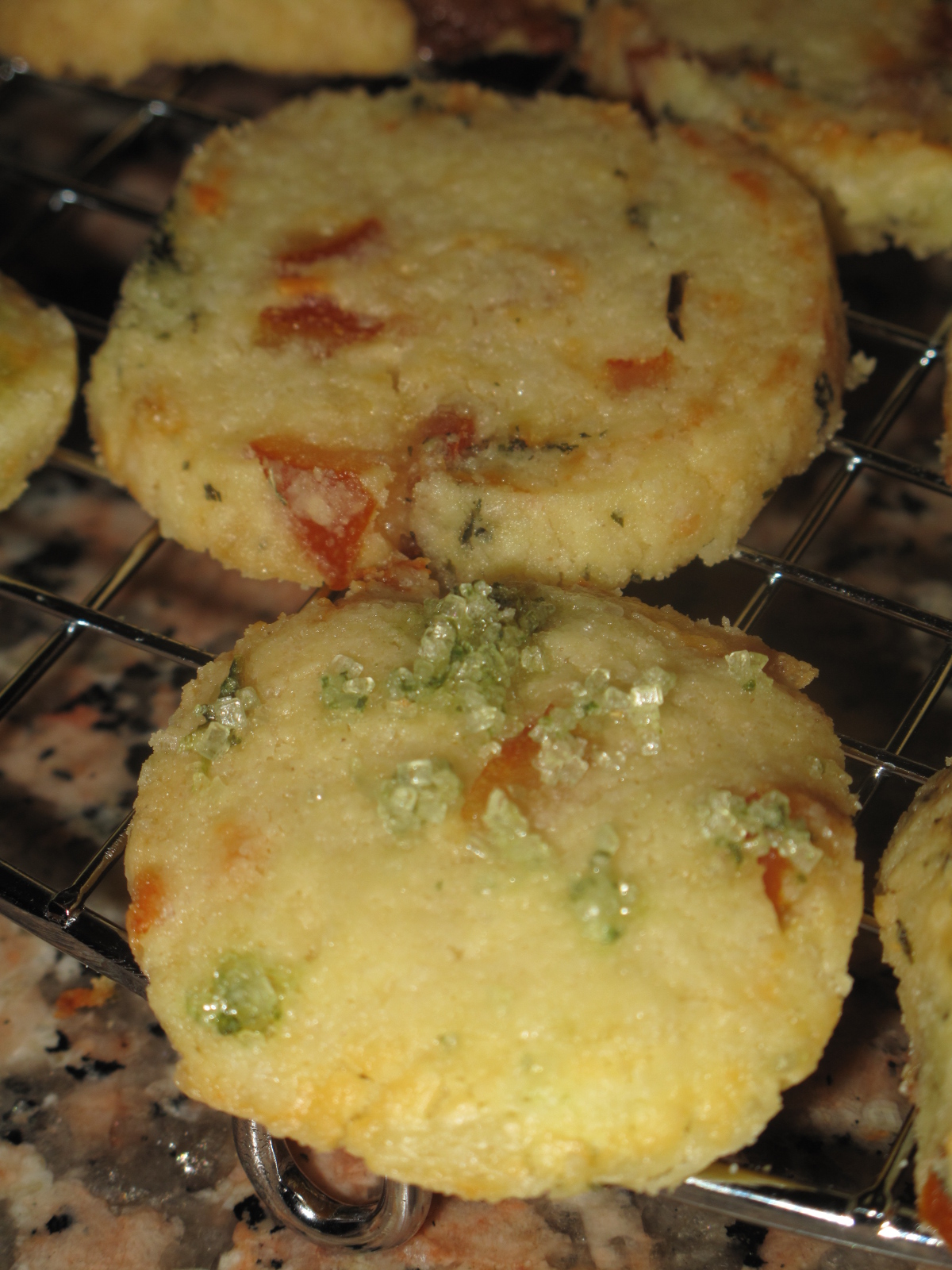 Feta cheese shortbreads