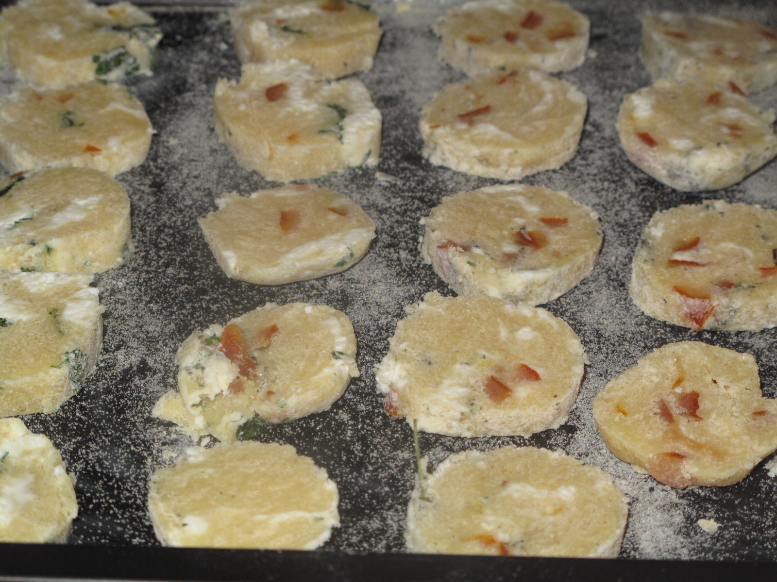 Feta cheese shortbreads