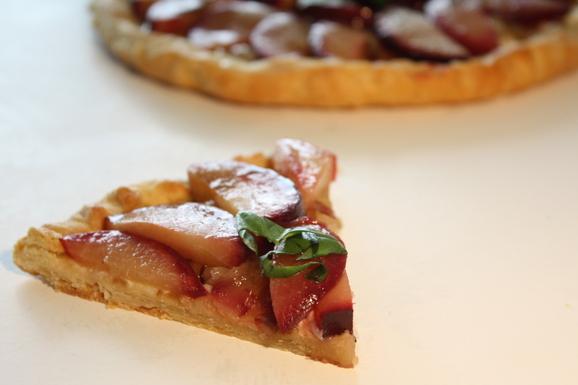 Savory Plum Tart