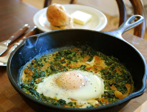 Black Skillet Florentine