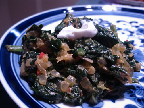 Better than Creamed Spinach Spinach