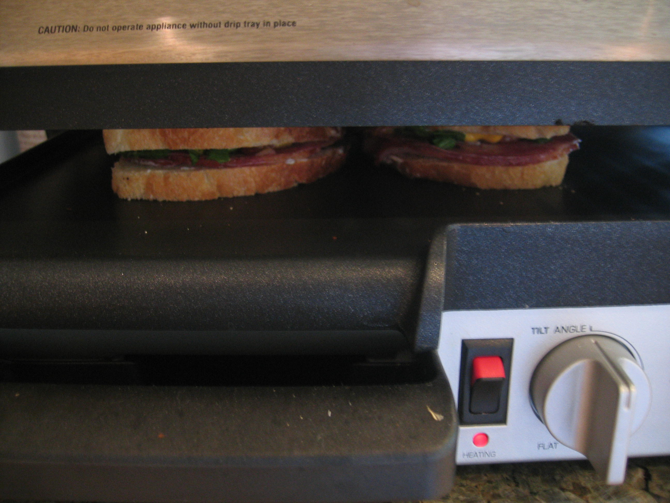 Spinach, Canadian Bacon & Soprresata Panini