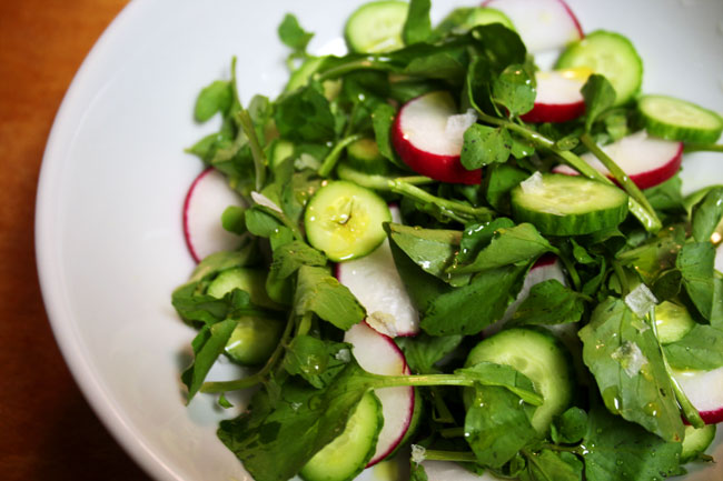 Crunchy, Spicy Salad