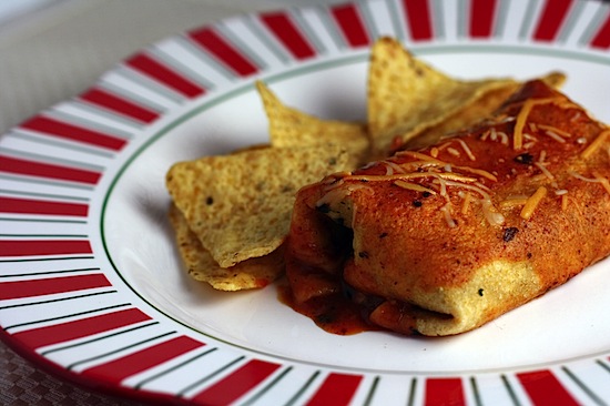 Spinach and Cheese Enchiladas