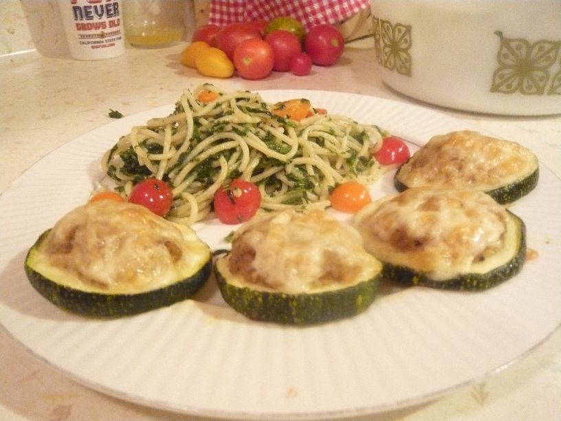 Spinach and Summer Tomato Pasta