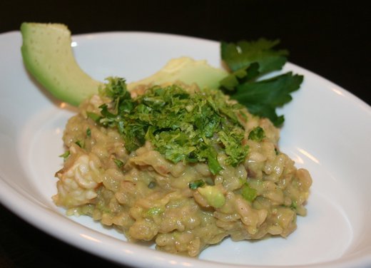 Shrimp and Avocado "Ceviche" Risotto