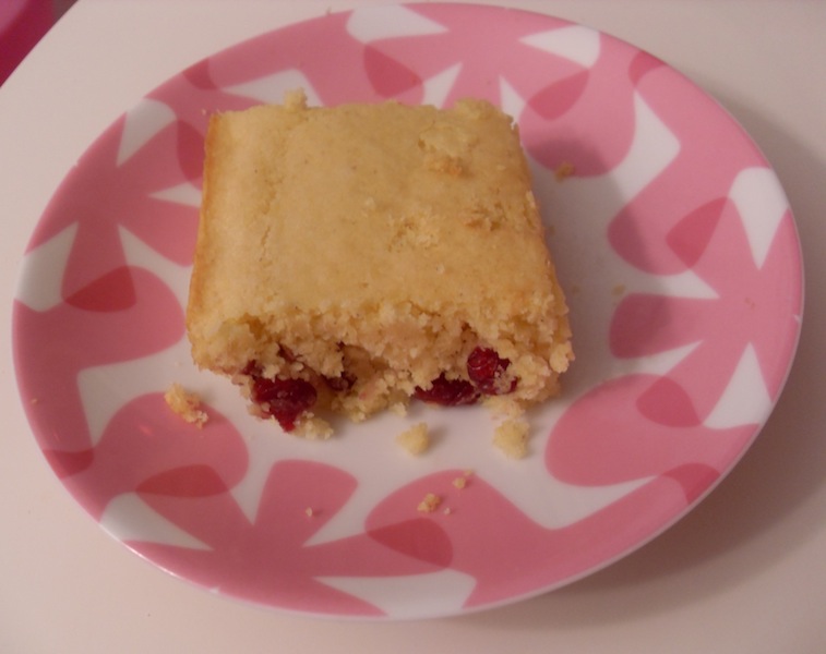 lemon cranberry cornbread 