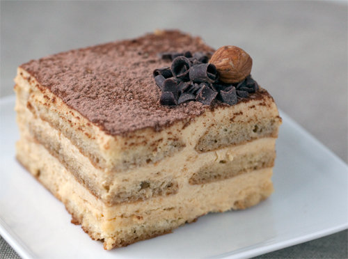 Hazelnut Rainwater Madeira Tiramisu