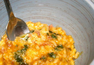 End of Summer Melon Risotto