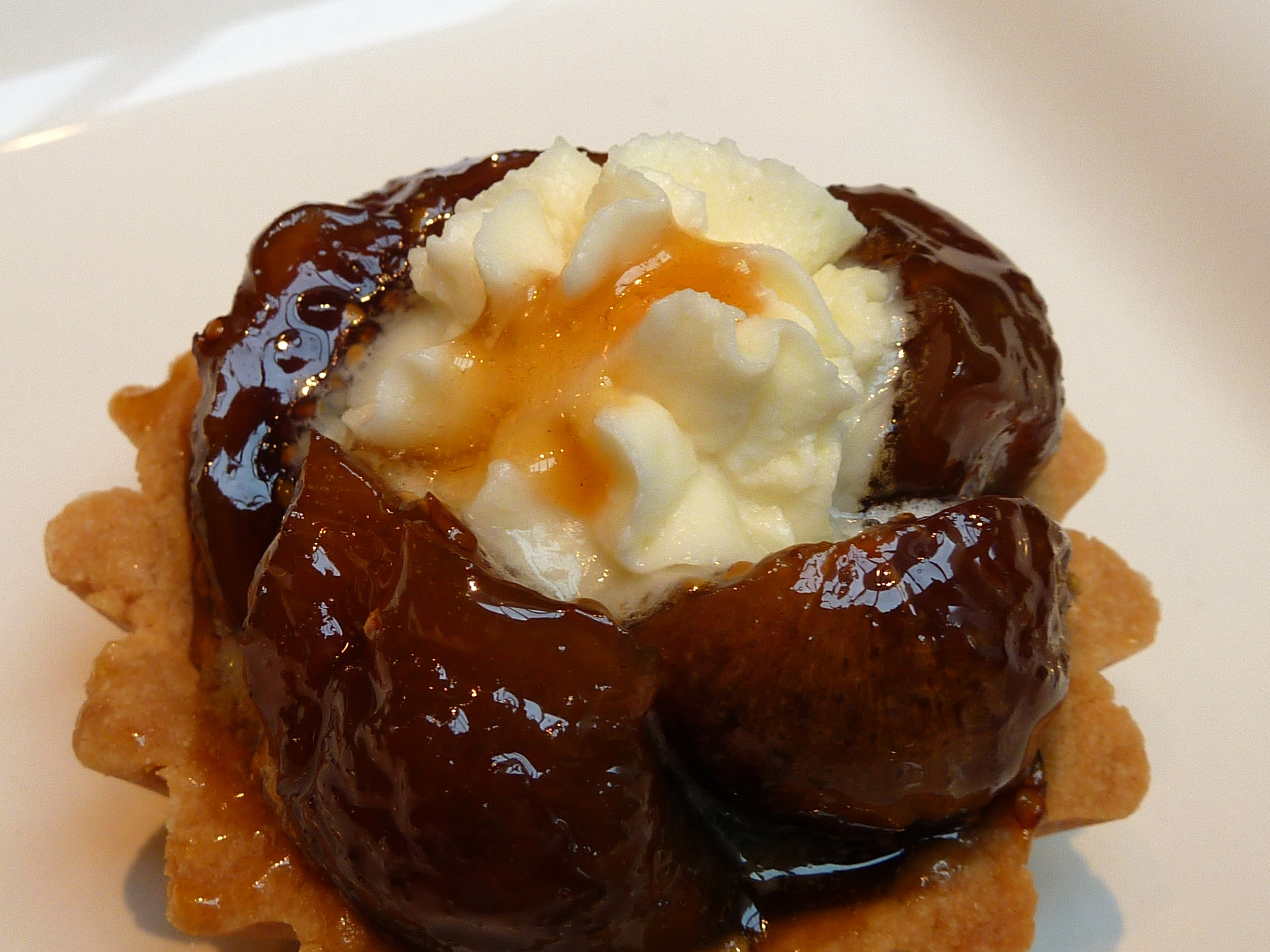 Drunken Honeyed Figs with Lemon Mascarpone Whipped Cream