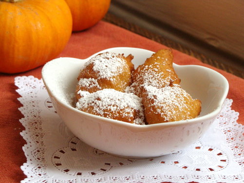Ricotta Pumpkin Zeppole