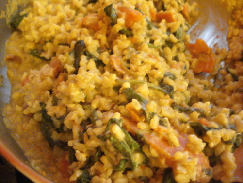 Coconut Curry Risotto