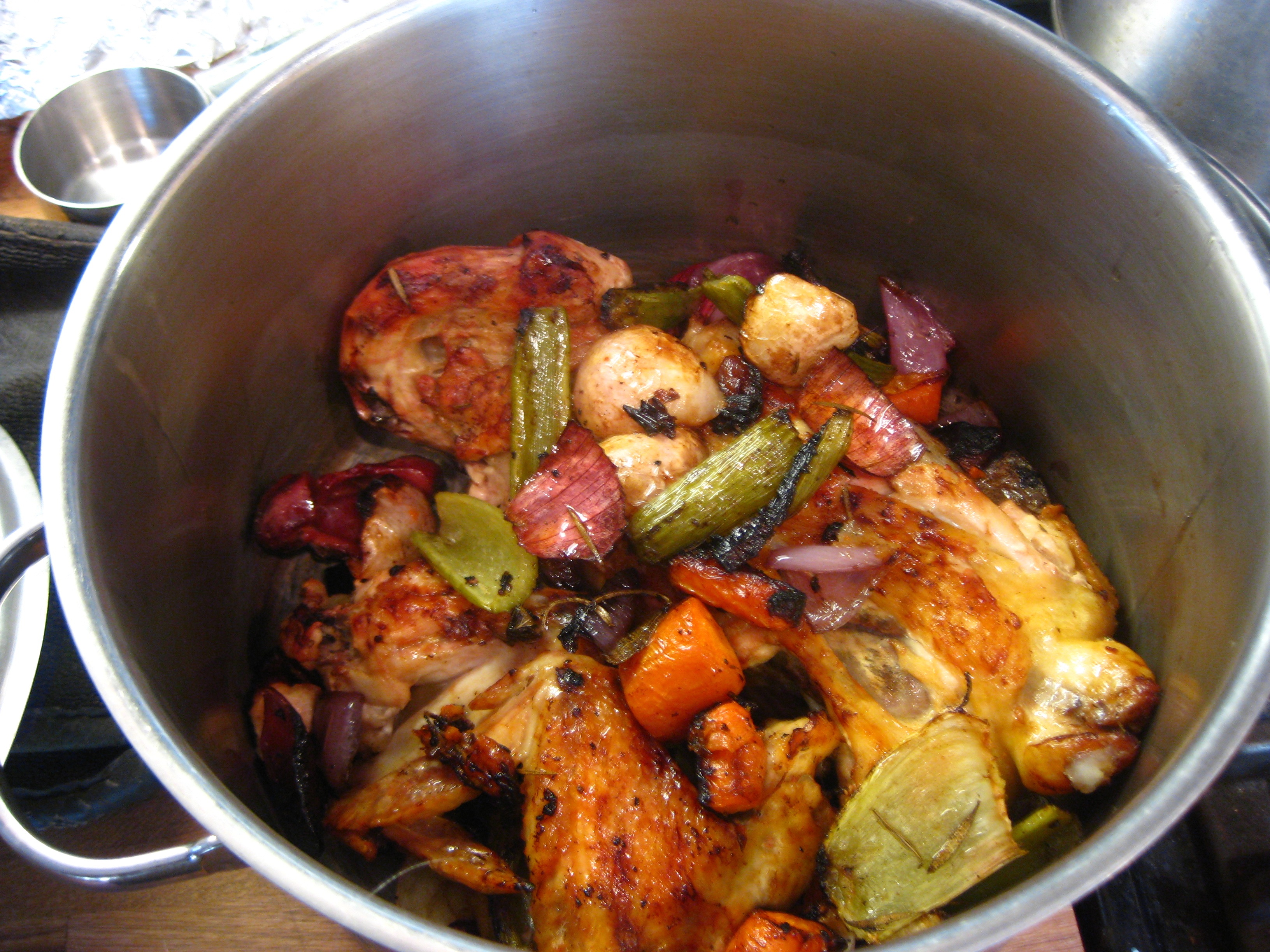 Mahogony Risotto with Two Celeries