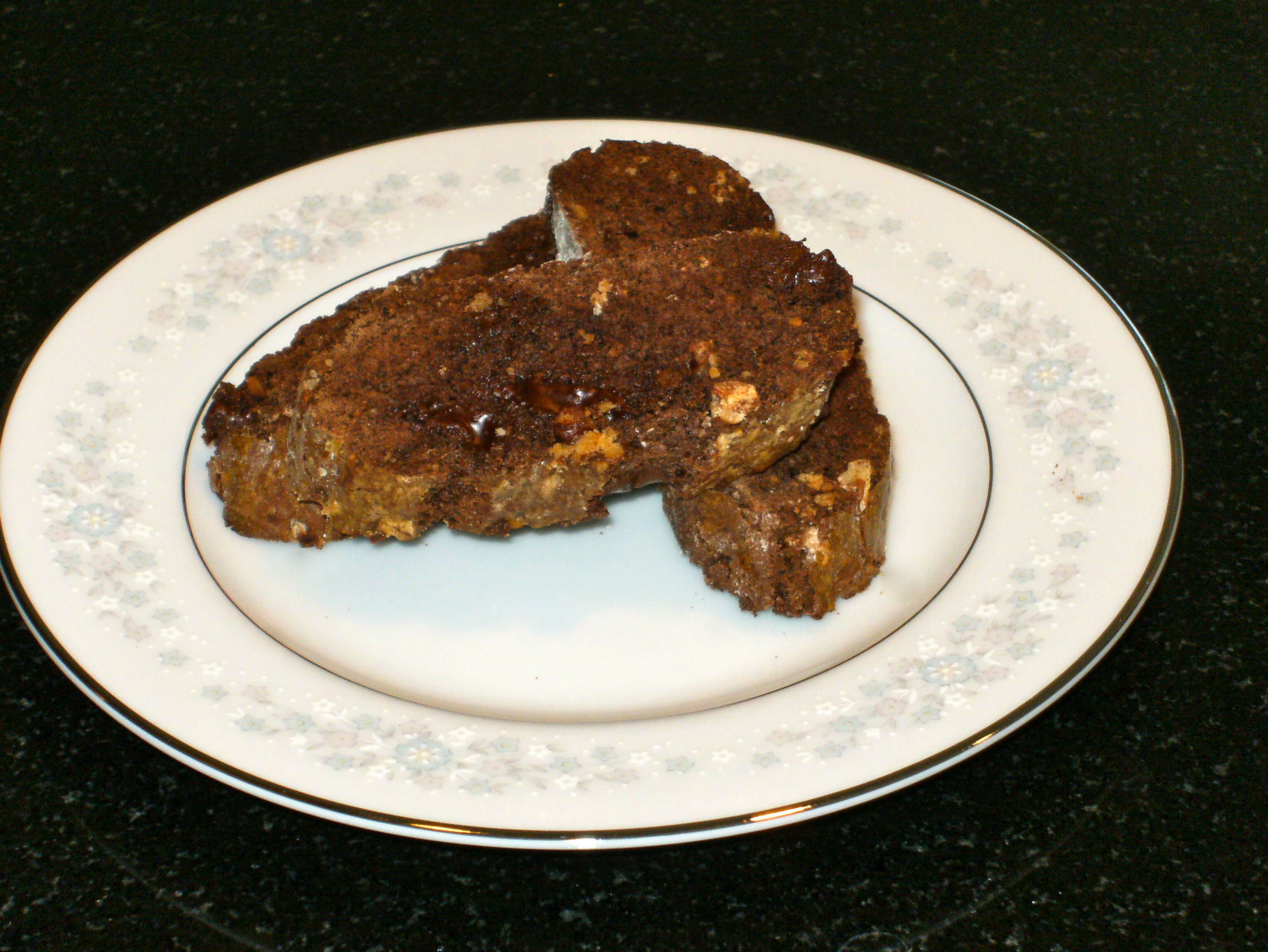 Chocolate Biscotti (two ways)