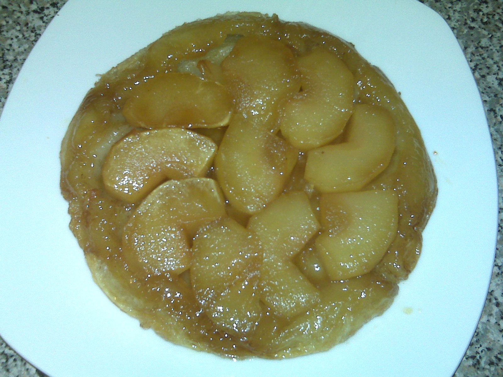 Apple tart tatin