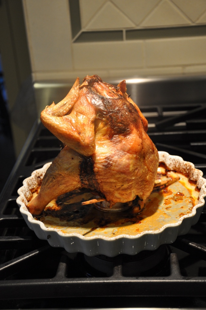 Beg, Borrow and Steal Roast Chicken with Cilantro Tamarind Sauce