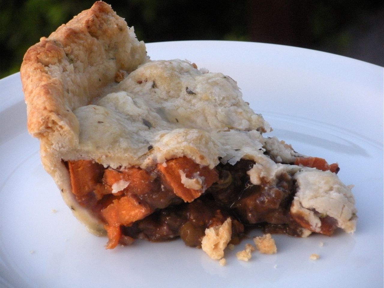 Lamb and Sweet Potato Pot Pie