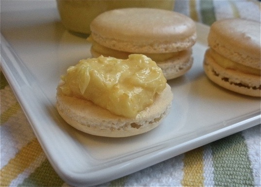 Meyer Lemon Macarons