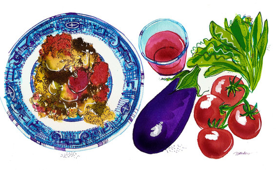 Moussaka - by Nancy Taylor Robson