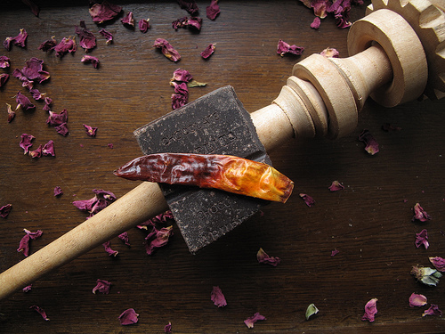 Rose-scented Mexican Hot Chocolate