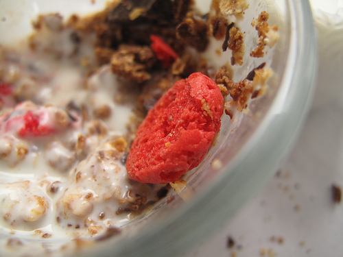Chocolate and Macaron Oat crunch